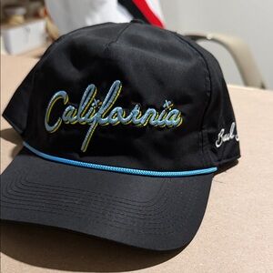 NEW Bad Birdie California Embroidered Rope Cap UCLA Colors NWOT